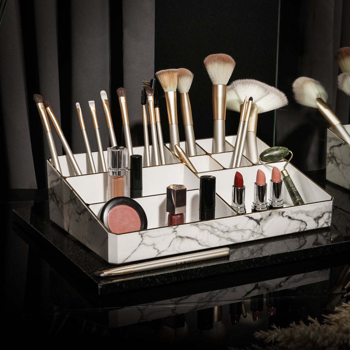 Marble Makeup Organiser - 3 Colours