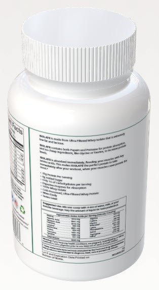 2lb 100% Whey Isolate Chocolate – 31 serv