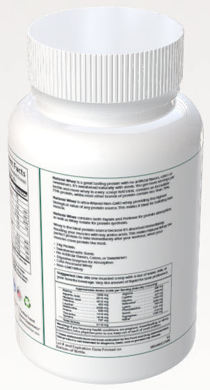 2lb Whey Natural Salted Caramel – 28 serv.