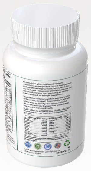 2lb Vegan Protein Chocolate – 28 servings