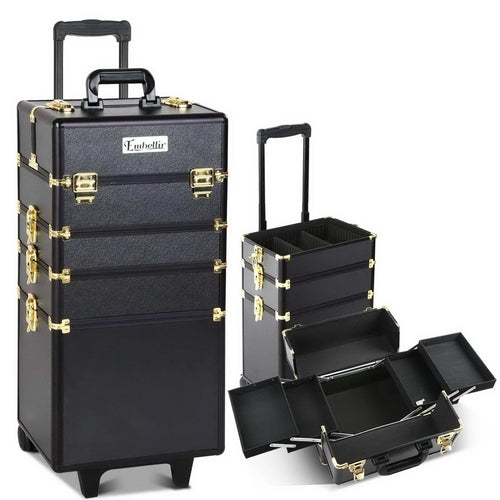 Embellir Makeup Case Beauty Trolley Cosmetic Organiser Box Travel