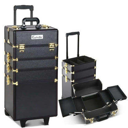 Embellir Makeup Case Beauty Trolley Cosmetic Organiser Box Travel