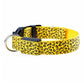 Fashion Leopard Adjustable Led Dog Collar