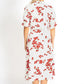Cherry and  Polka Dot Wrap Style Dress