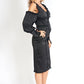 Night At The Museum Black Satin Dress