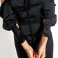 Night At The Museum Black Satin Dress