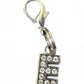 A-Z Crystal Letter Pet Charms