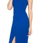 Emma Dress - Sophisticated Sleeveless Midi with Keyhole & Cut-Out