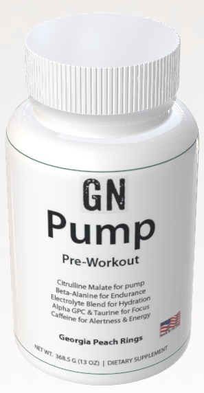 Pump Pre-Workout Georgia Peach Rings 312g