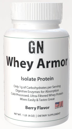 1lb Whey Armor Isolate Protein Berry