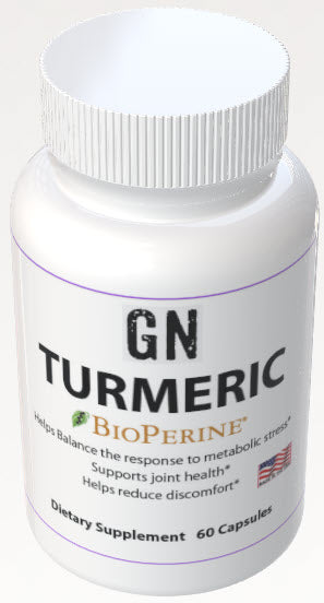 Turmeric w/BioPerine - 650mg