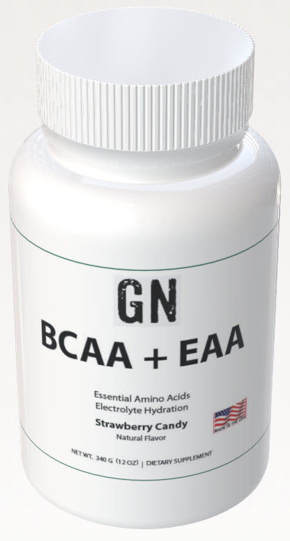 BCAA + EAA Strawberry Candy 300g w/Natural Flavor