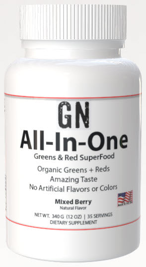 All-In/One Greens & Red SuperFood + Immune 270g Mixed Berry w/Natural Flavor