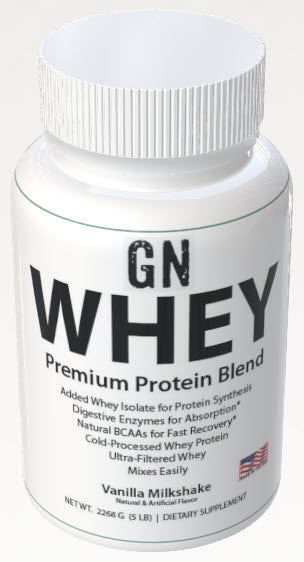 2lb Whey Armor Natural Protein Vanilla w/Stevia & Natural Flavor Non-GMO