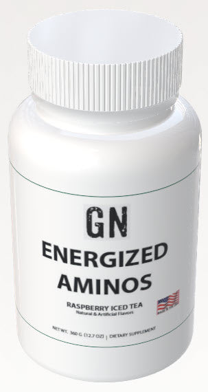 Energized Aminos Raspberry Iced Tea 360g – 40 serv
