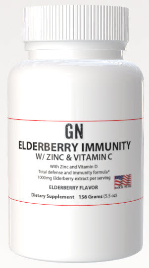 Elderberry Immunity W/ Zinc & Vitamin C