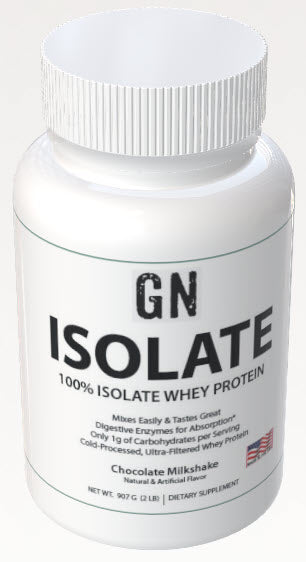 2lb 100% Whey Isolate Chocolate – 31 serv