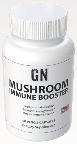 Mushroom Immune Booster Chaga, Cordyceps, Reishi and Lion’s Mane.