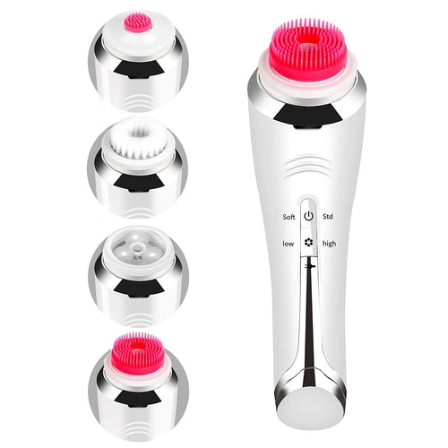 4 in 1 Electric Clearner Automatic Rotation Facial Cleansing Brush