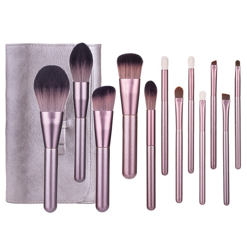 12pcs Hight Quality Makeup Brushes Set  Foundation Blending Face