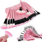 Professional Makeup Tools 32 Pcs Makeup Brushes Wooden Color with