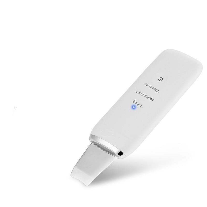 Professional Ultrasonic Skin Scrubber Ion Deep Face Cleaning Peeling