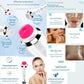 4 in 1 Electric Clearner Automatic Rotation Facial Cleansing Brush