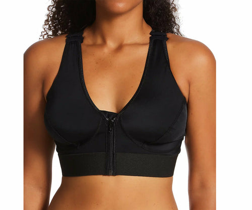 InstantRecoveryMD Compression Bra with Zip and Hook-N-Eye MD227