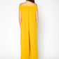 Women's Off Shoulder Wide Leg Jumpsuit With Pockets