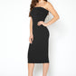 Women's Tube Bodycon Midi Dress