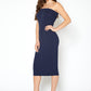 Women's Tube Bodycon Midi Dress