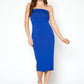 Women's Tube Bodycon Midi Dress