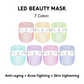 LPURE SOL. Beauty  ED Light Therapy Skin Mask