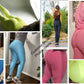 Set of 3 - Leggings Ruched Butt Shapewear Tights Yoga Pants