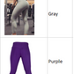 Set of 3 - Leggings Ruched Butt Shapewear Tights Yoga Pants