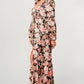 Long Sleeve Maxi Dress with High Slit