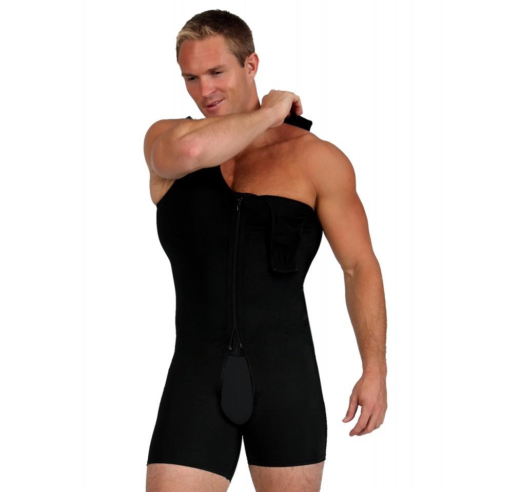 InstantRecoveryMD Compression Bodysuit Shaper Hook and Loop MD309