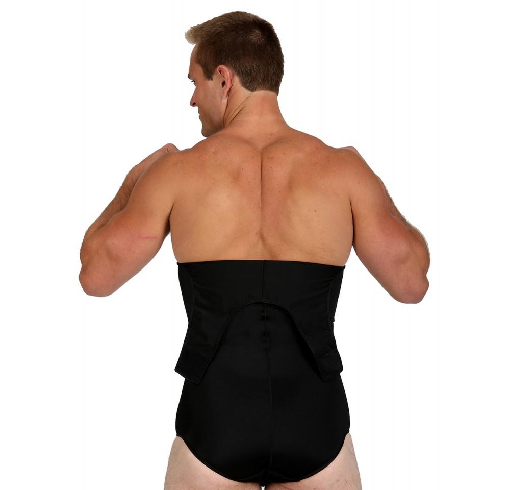 InstantRecoveryMD Men's Compression Post-Surgical Tank Bodysuit MD308