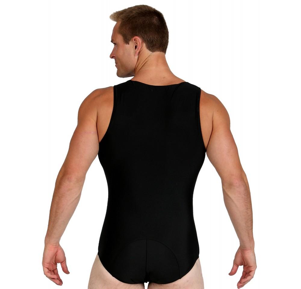 InstantrecoveryMD Men's Compression Sleeveless Bodysuit Brief MD301