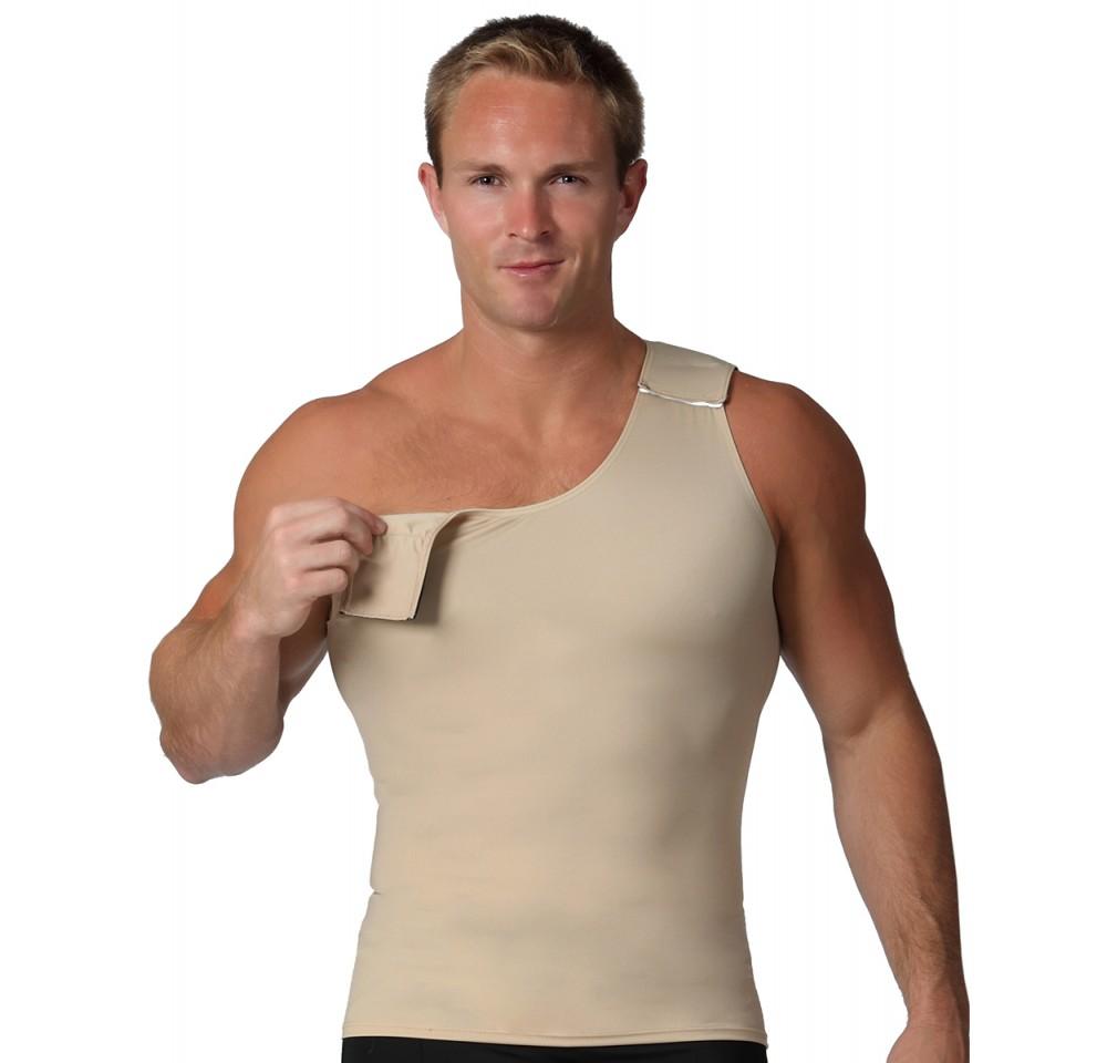 Insta Slim High Compression Muscle Tank Hook and Loop MS00V1