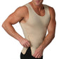 Insta Slim Compression Sleeveless Muscle Tank with Zipper MS00Z1