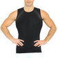 Insta Slim Compression Side & Back Mesh Panel Sleeveless Crew Neck