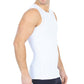 Insta Slim Compression Side & Back Mesh Panel Sleeveless Crew Neck