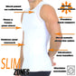 Insta Slim Compression Side & Back Mesh Panel Sleeveless Crew Neck