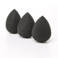 Makeup Blending Sponge - Black, 3pc Set