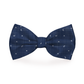 Moon & Stars Navy Blue Dog Bow Tie