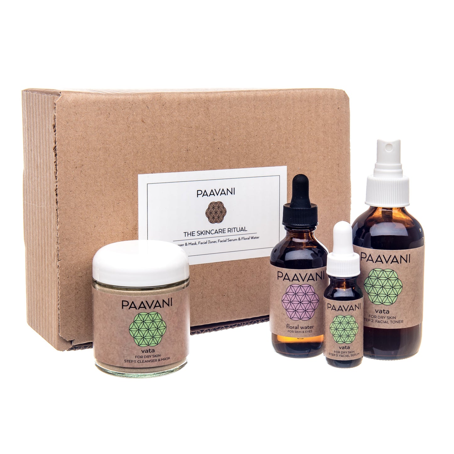 Vata Skincare Ritual | Ayurvedic Set for Dry & Delicate Skin