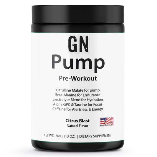Pump Pre-Workout Citrus Blast 312g w/ Natural Flavor