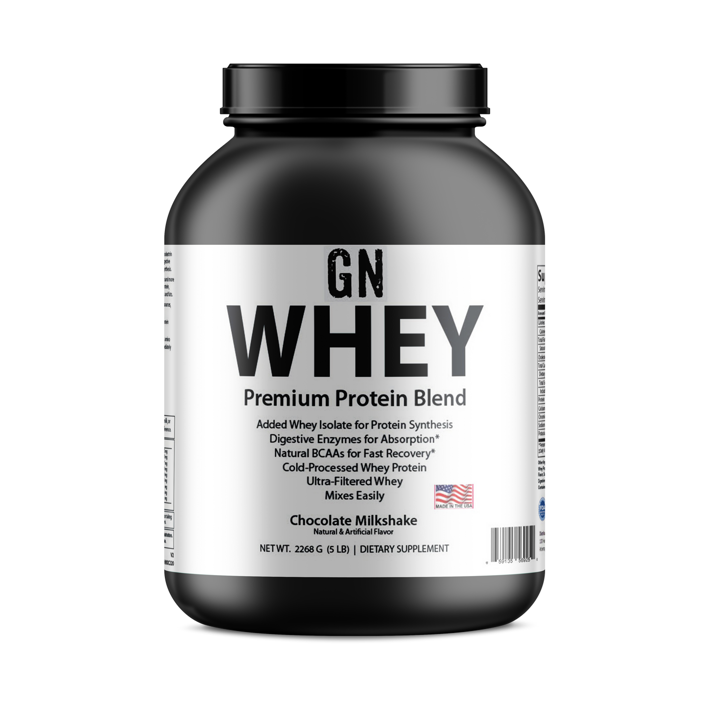 5lb Whey Protein Chocolate – 70 servings
