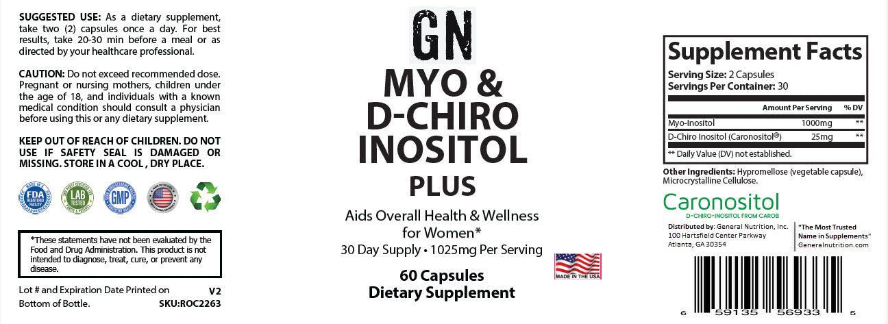 Myo & D-Chiro Inositol Plus